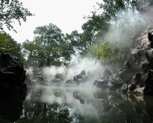 假山景觀(guān)噴霧